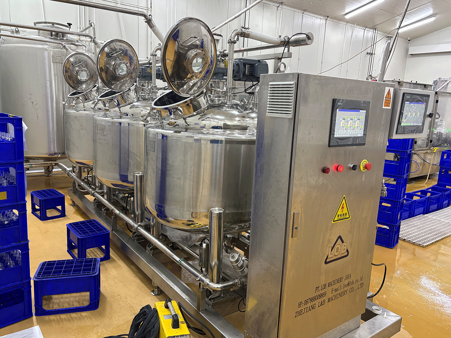 NFC juice production line