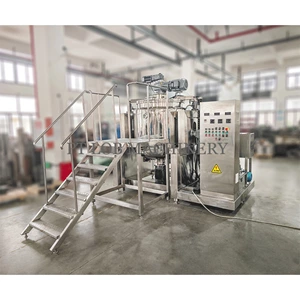Tangki Pencampur Emulsifikasi Vakum hidrolik 1000 Liter