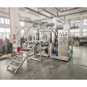 Tangki Pencampur Emulsifikasi Vakum hidrolik 1000 Liter / EmulTank