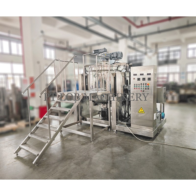 Tangki Pencampur Emulsifikasi Vakum hidrolik 1000 Liter / EmulTank