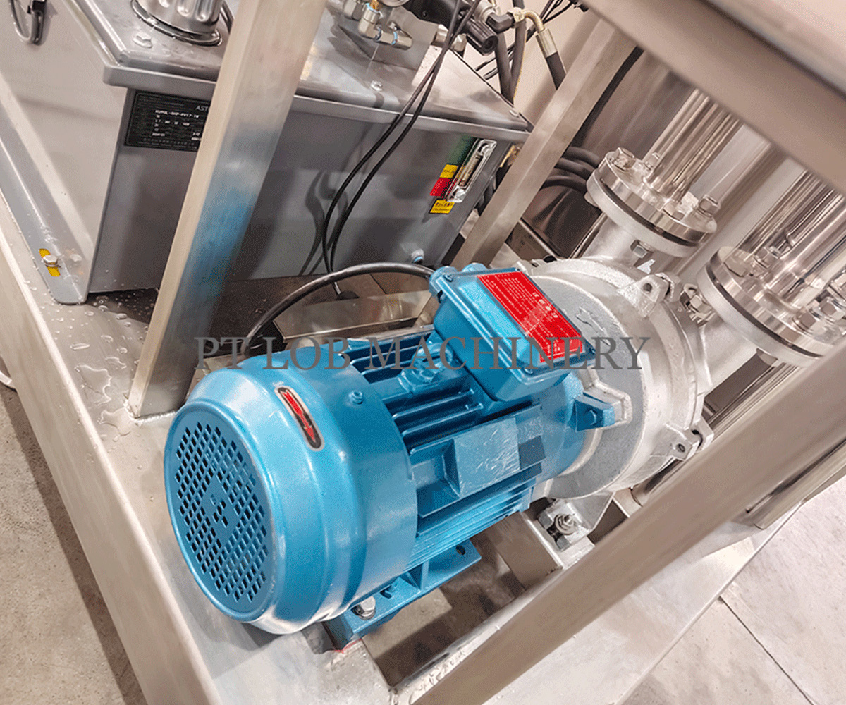 Tangki Pencampur Emulsifikasi Vakum hidrolik 1000 Liter / EmulTank