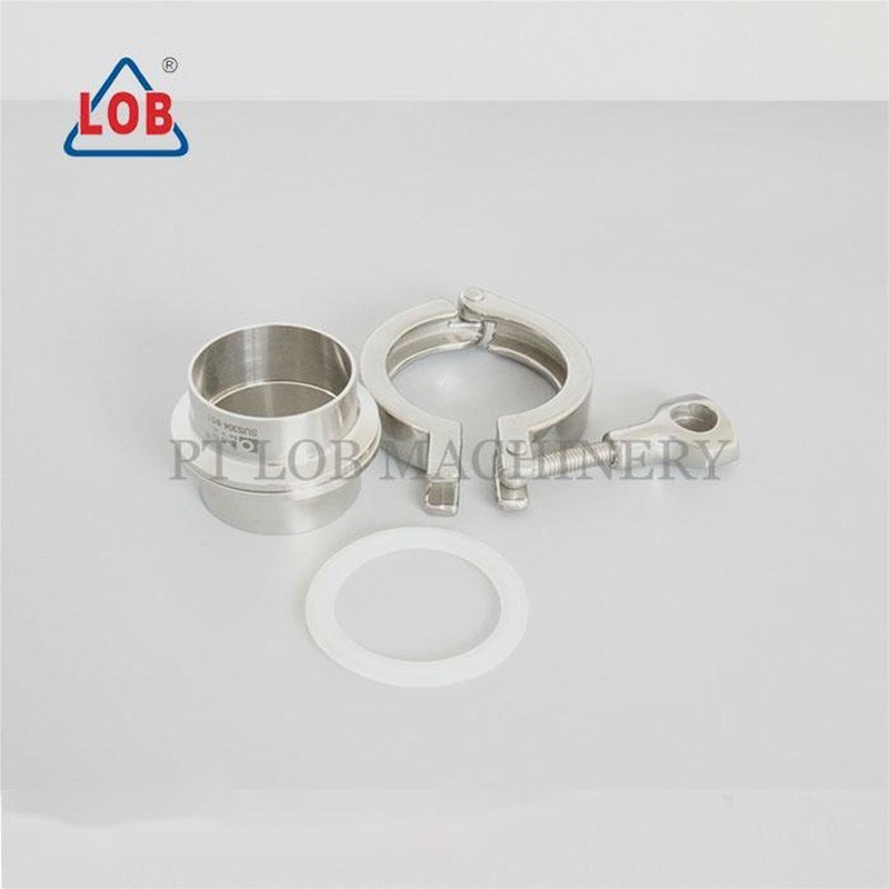 ferrule penjepit/konektor Tri-Clamp