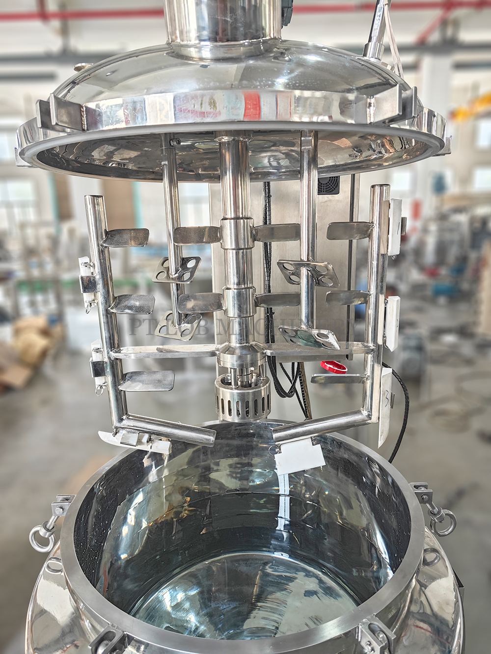 100L Mobile Vacuum homogenizer Mixing Tank / VacuHomogen