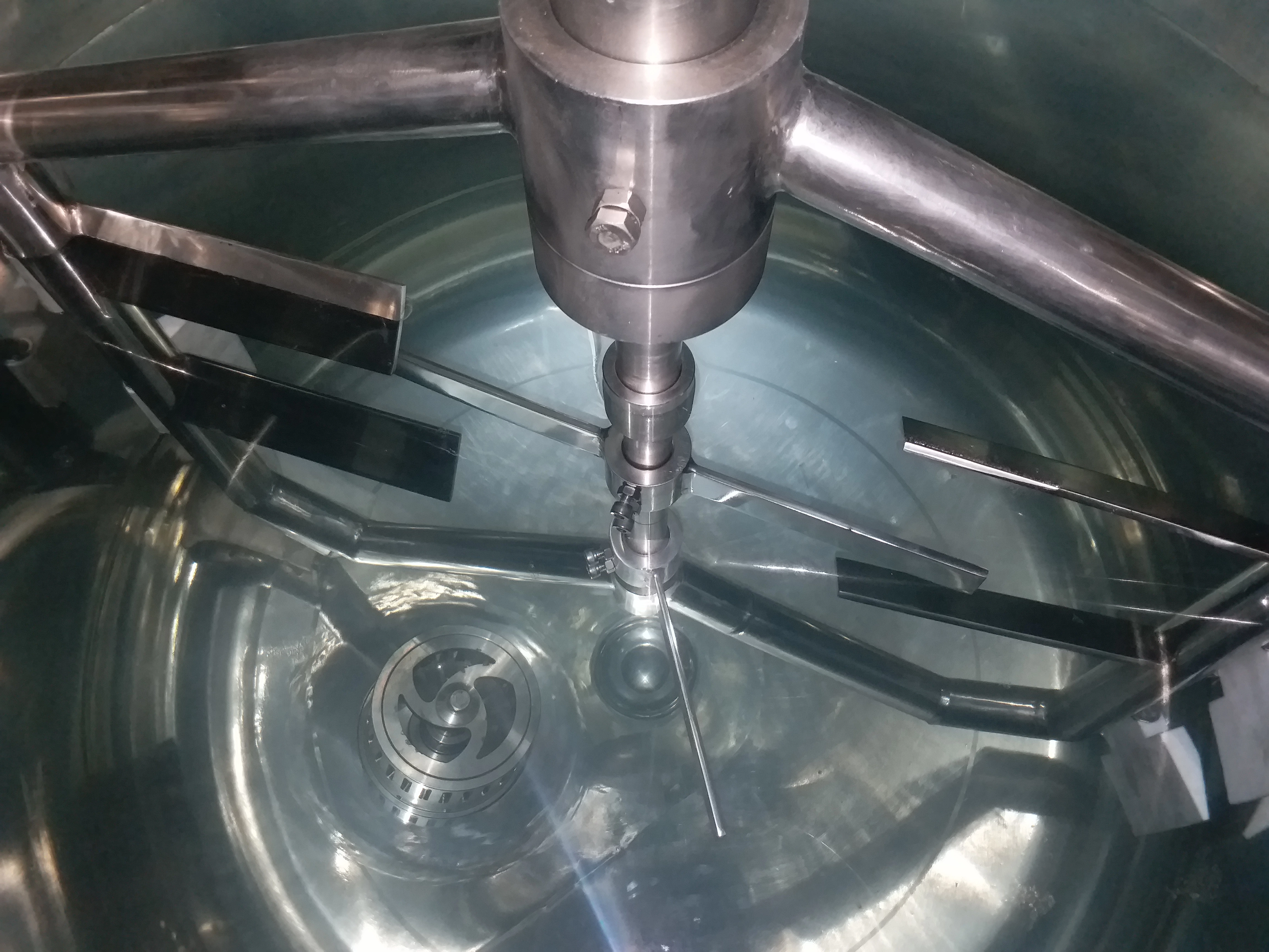 Tangki Pencampur dan Pengemulsi Vakum 500L (Model G)