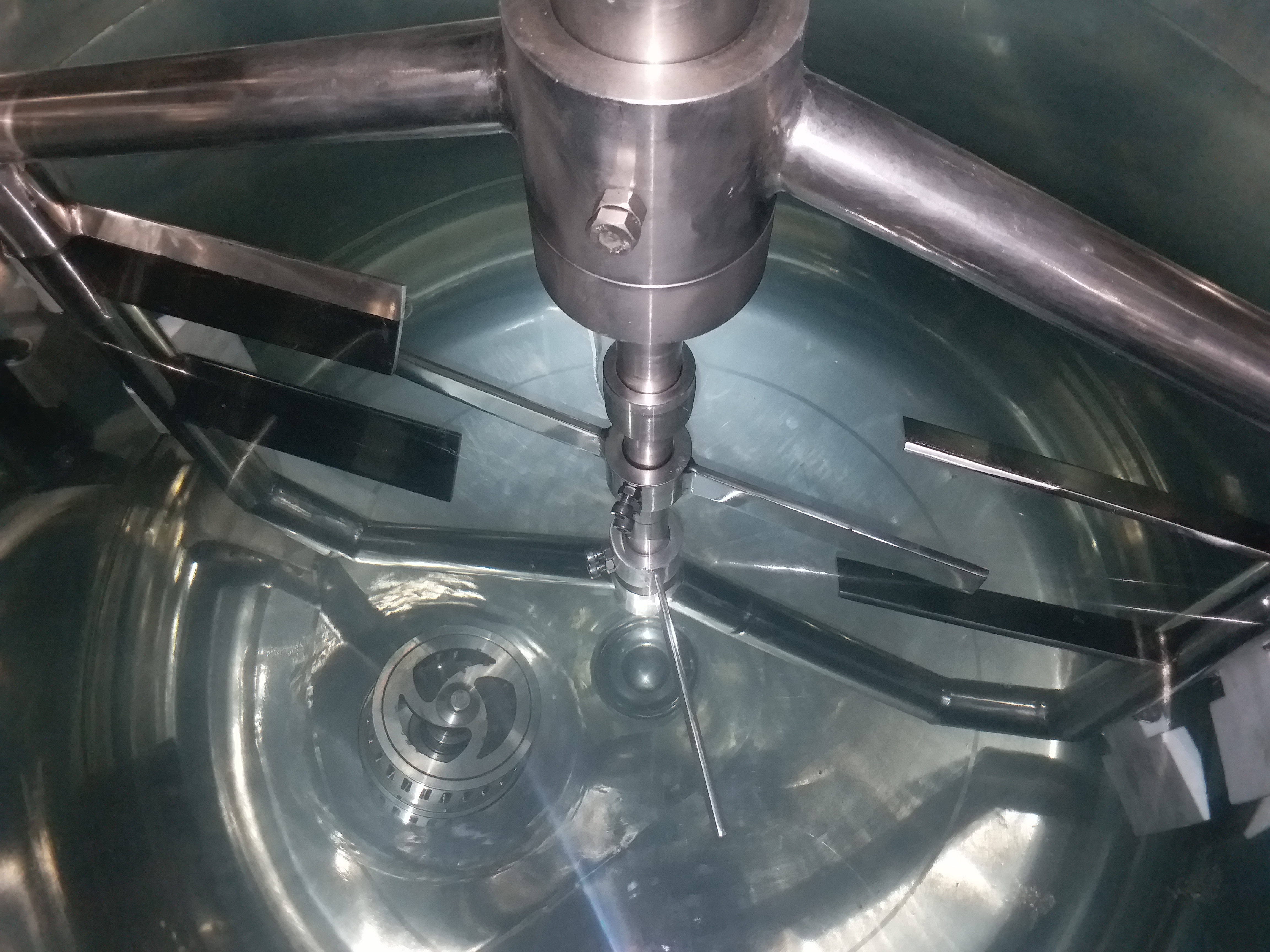 500L Vacuum homogenizer mixing tank / ShearMix