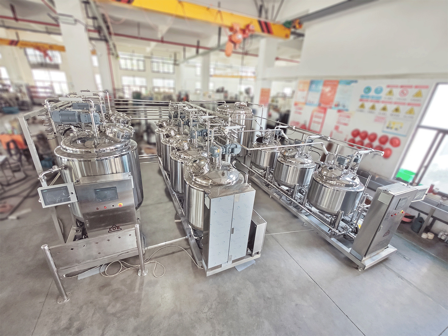 Jalur Produksi Jus HPP