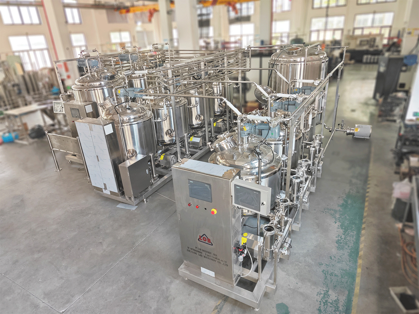 Jalur Produksi Jus HPP