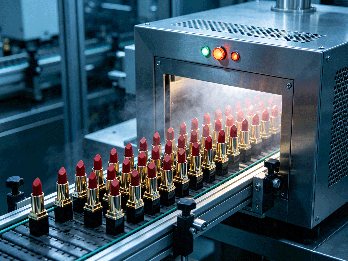 Line Produksi Lipstik