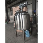 Tangki Pencampuran dengan Homogenizer di Bagian Bawah / Cosmetics Processing Tank