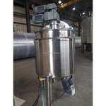 Tangki Pencampuran dengan Homogenizer di Bagian Bawah / Cosmetics Processing Tank
