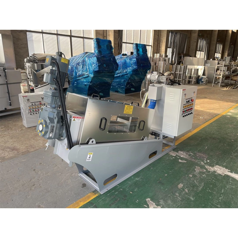 Mesin screw press/mesin pengolahan lumpur