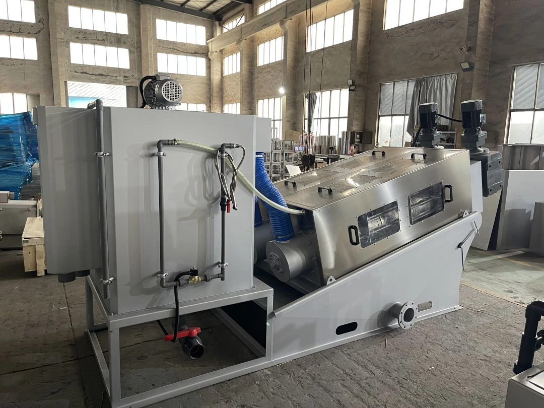 Mesin screw press/mesin pengolahan lumpur