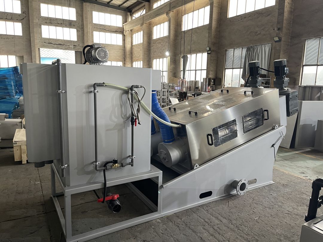Mesin screw press/mesin pengolahan lumpur