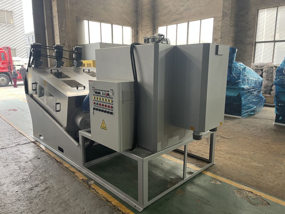 Mesin screw press/mesin pengolahan lumpur