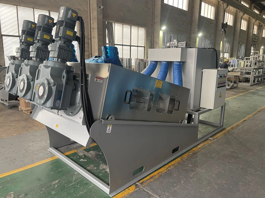 Mesin screw press/mesin pengolahan lumpur