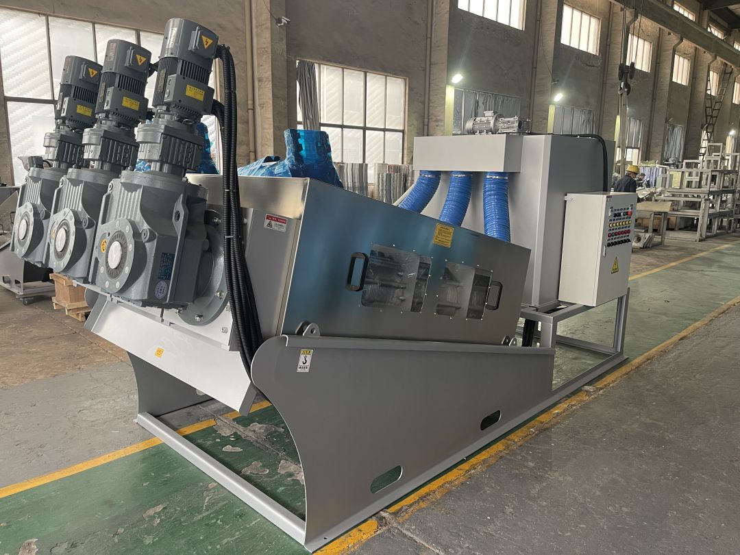 Mesin screw press/mesin pengolahan lumpur