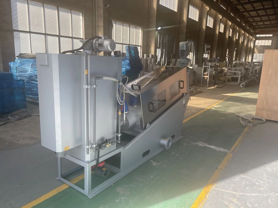 Mesin screw press/mesin pengolahan lumpur