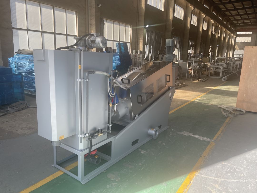 Mesin screw press/mesin pengolahan lumpur