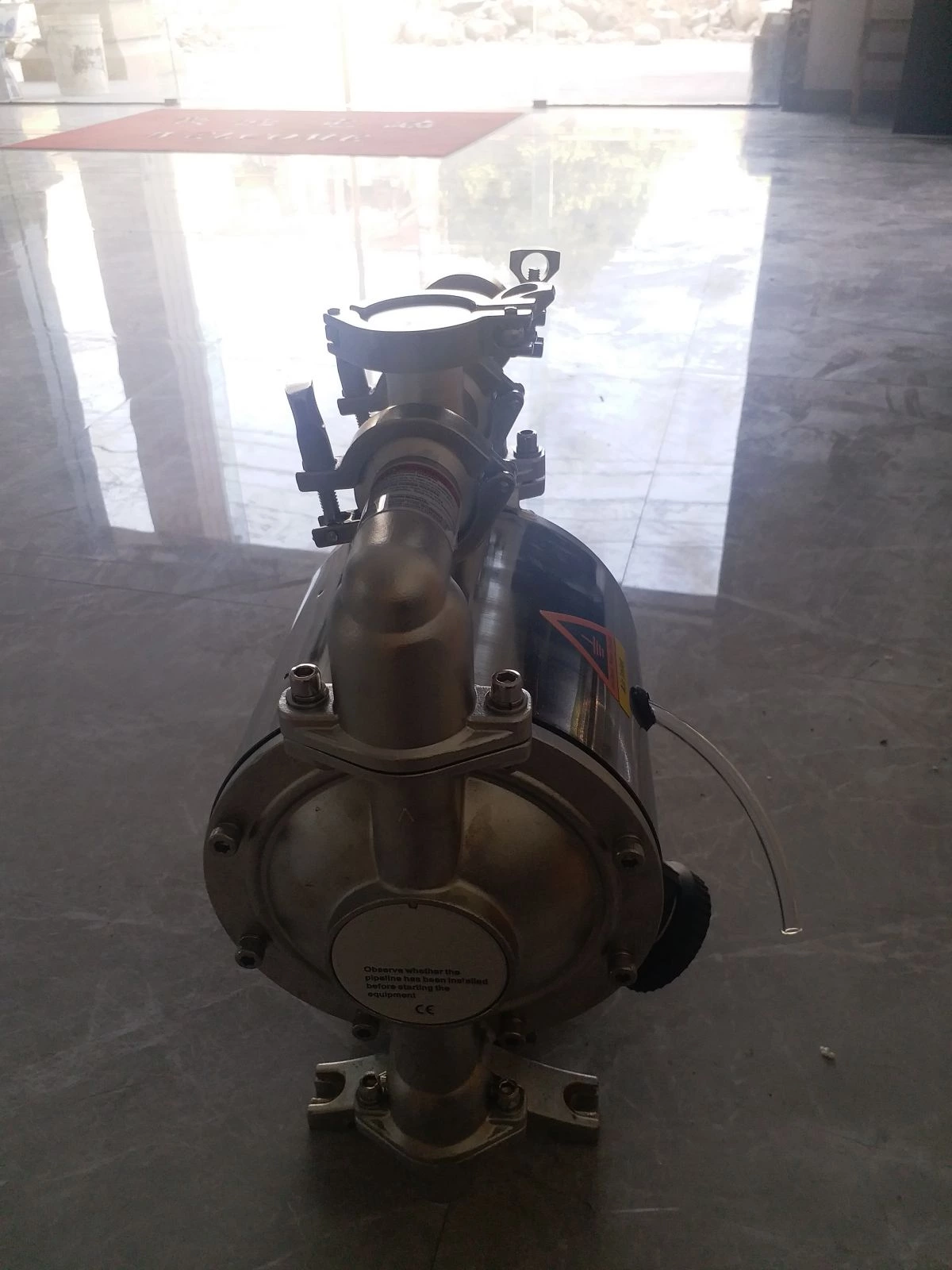 Pompa diafragma SS304/316L