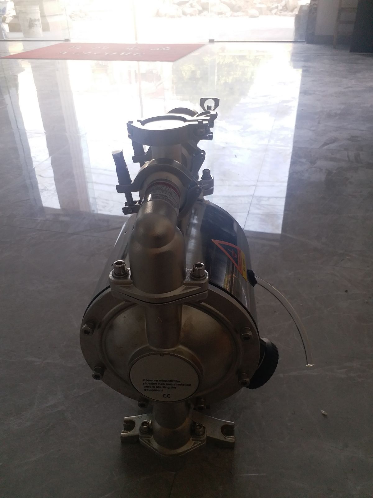 Pompa diafragma SS304/316L