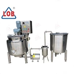 Stainless steel Mixing tank/ Tangki Pencampuran Pemanas Listrik