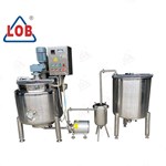 Stainless steel Mixing tank/ Tangki Pencampuran Pemanas Listrik / Jacketed Mixing Tank