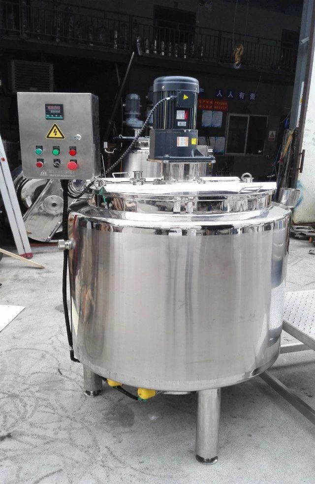 Stainless steel Mixing tank/ Tangki Pencampuran Pemanas Listrik
