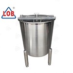 Stainless steel Mixing tank/ Tangki Pencampuran Pemanas Listrik / Jacketed Mixing Tank